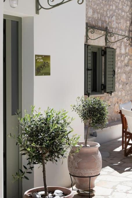 Villa La Casa Di Bella A Tradional Stone House With Barbecue Kariá Exterior foto