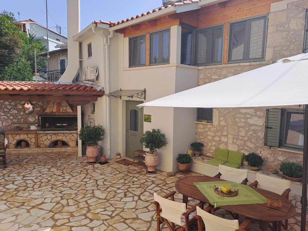 Villa La Casa Di Bella A Tradional Stone House With Barbecue Kariá Exterior foto